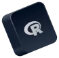 R language icon.