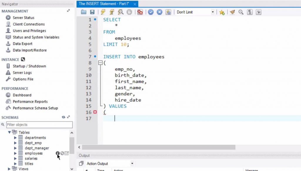 scriptcase insert sql