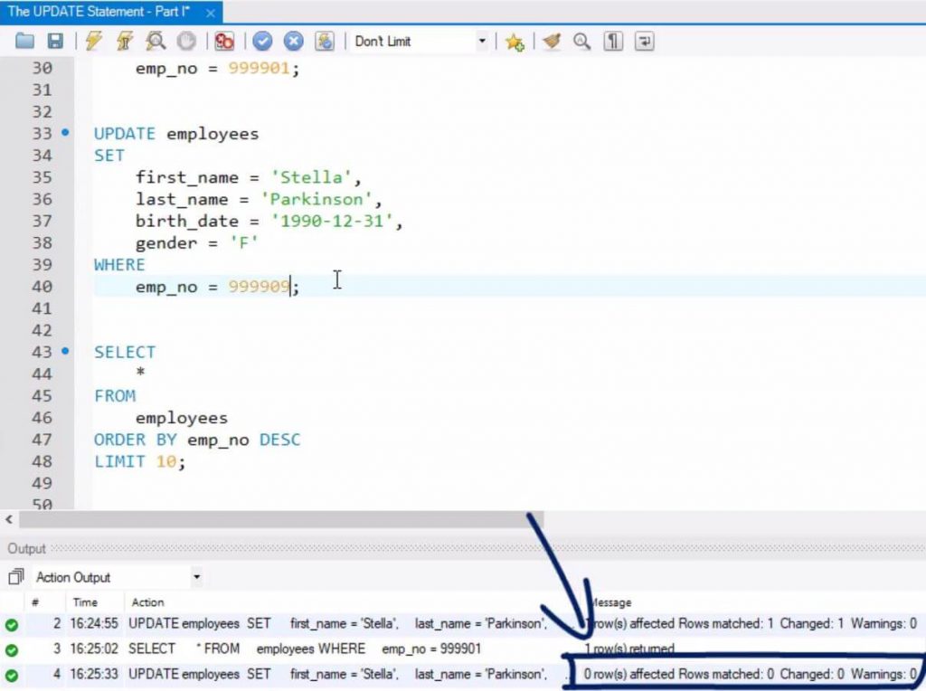 SQL UPDATE Statement  How to update databases the right way  365 Data