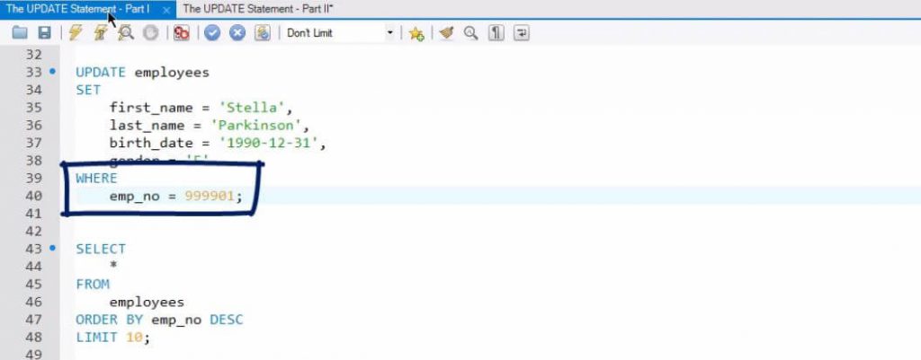 SQL UPDATE Statement How To Update Databases The Right Way 365 Data 