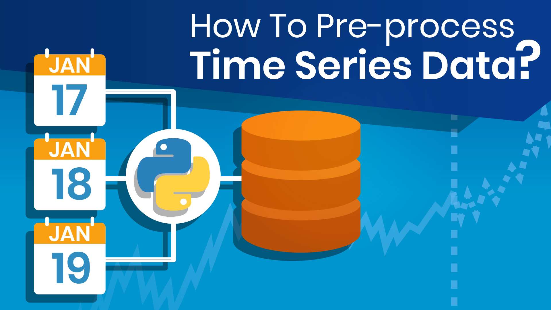 Processing time. Data preprocessing. Time Series data. Time to process.