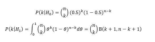 estimating coin flip probability