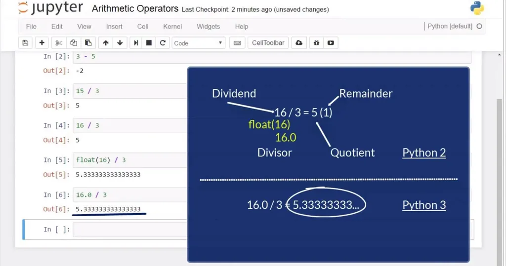 differences in division in Python 2 vs Python 3