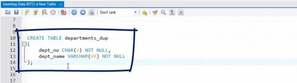 SQL INSERT Statement in a bit more detail