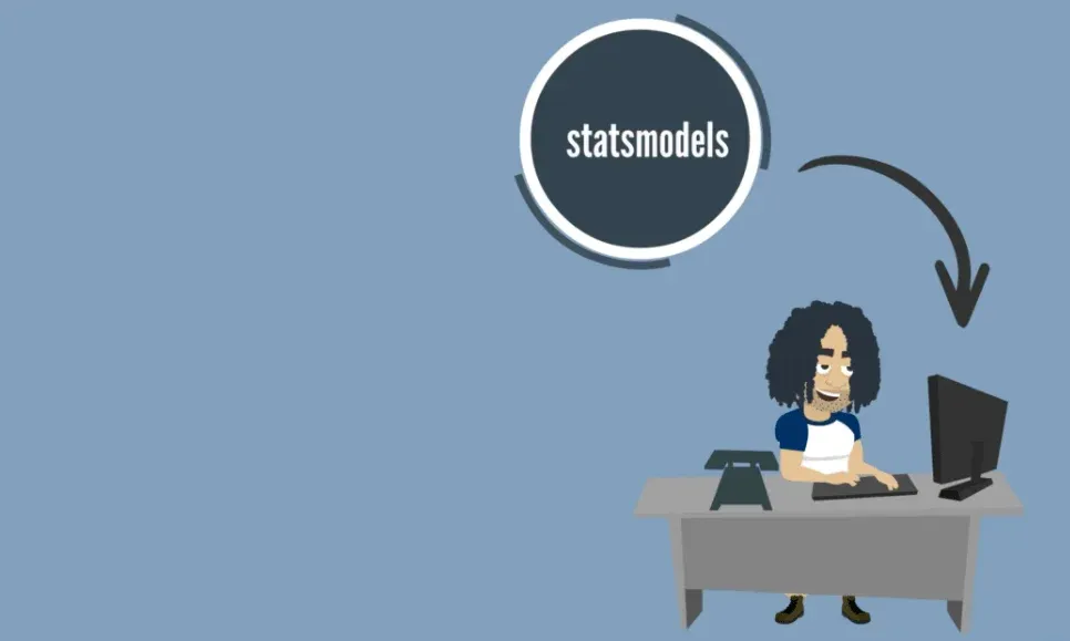 use statsmodels for calculations, modules in python