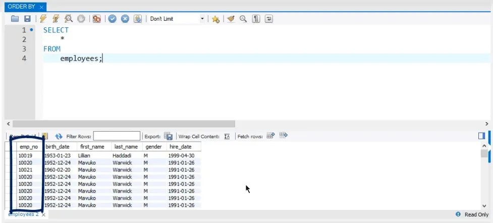 Mastering SQL ORDER BY A Comprehensive Guide to List Sorting - DevHub