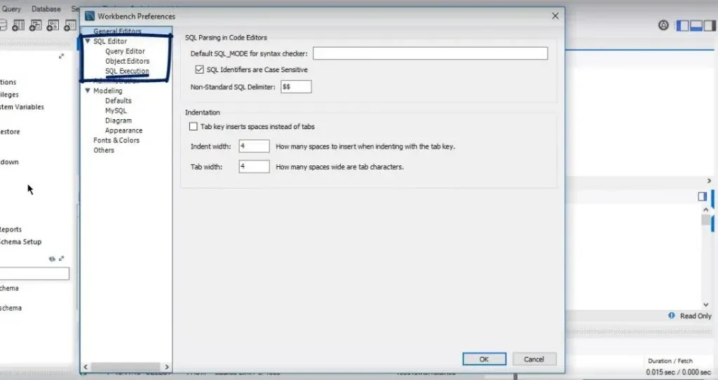 SQL Editor, limit statement in sql