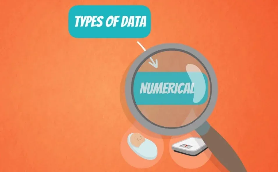 types of data numerical, histogram