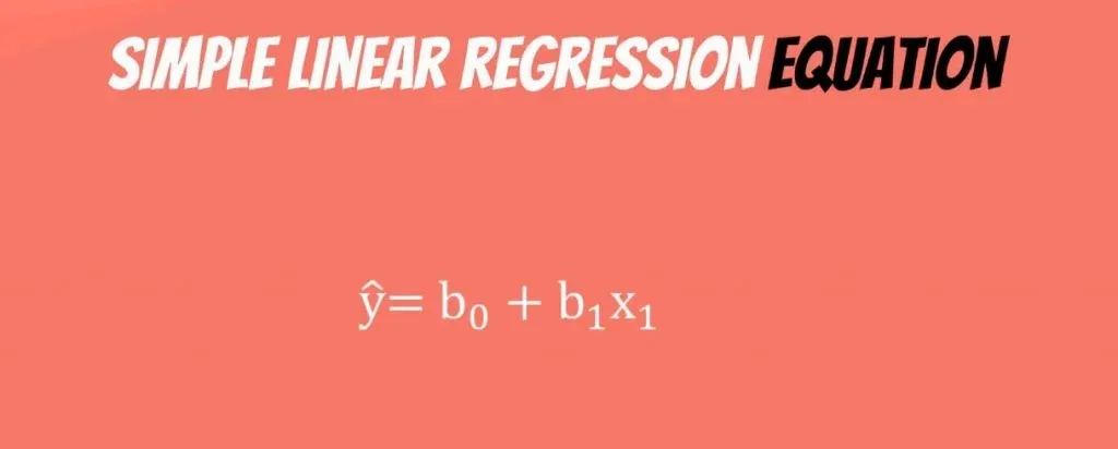  ŷ = β0+ β1* x, linear regression