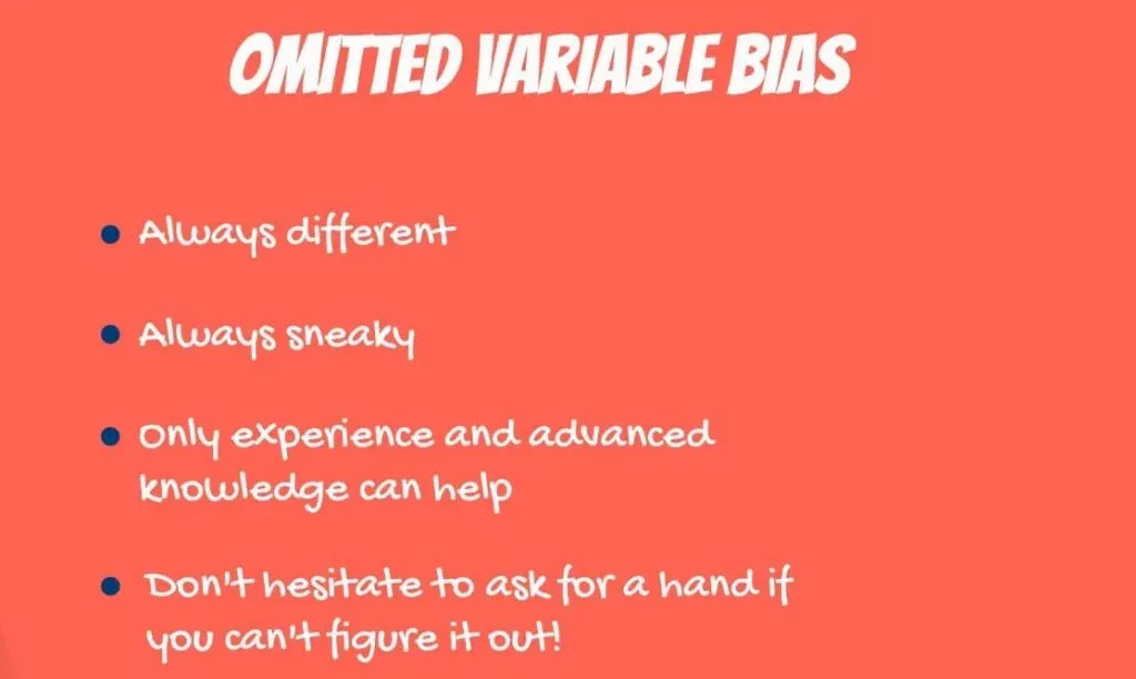 Omitted variable bias: characteristics 