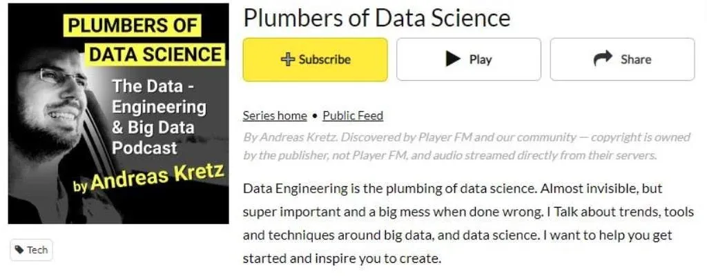 plumbers of data science data science podcast
