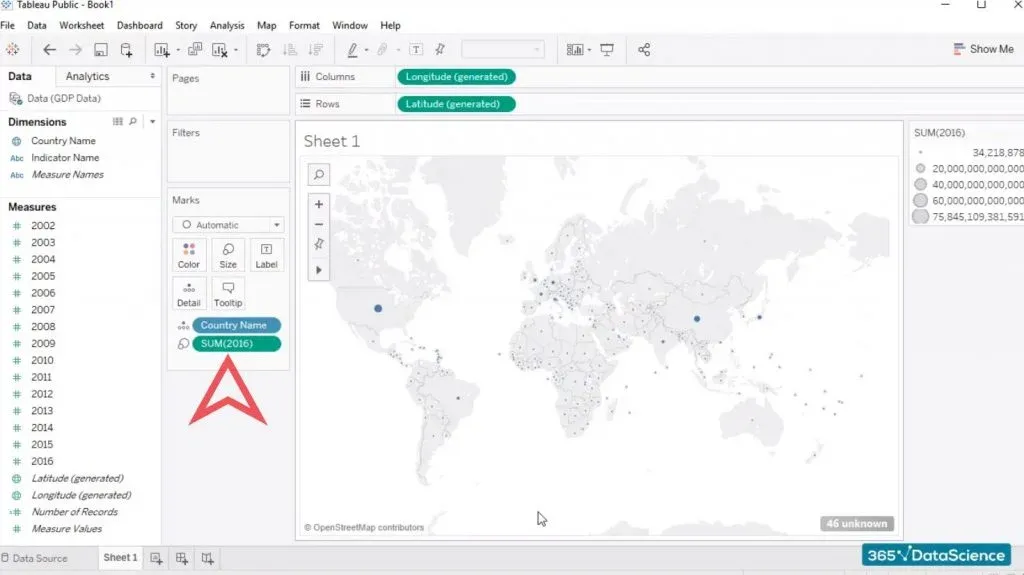 tableau-SUM-gdp-2016