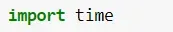 python time library