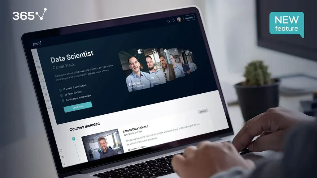 Introducing New Feature in 365 Data Science: Career Tracks