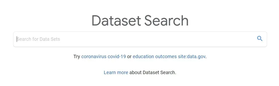 Google Dataset Search