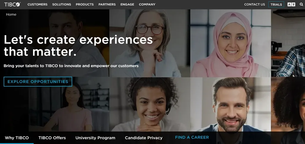 tibco company career page