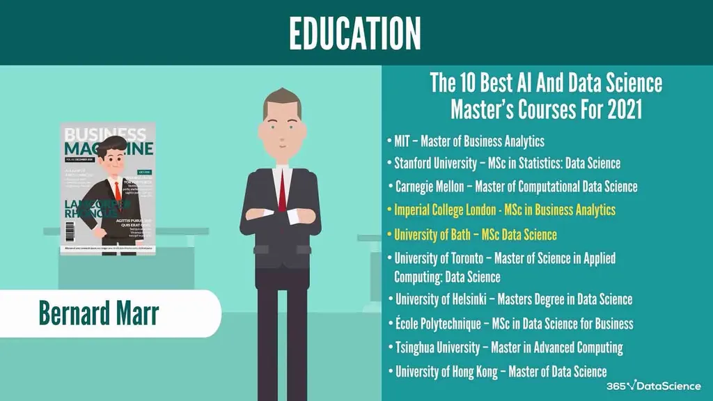 Best data science degree programs, according to Bernard Marr