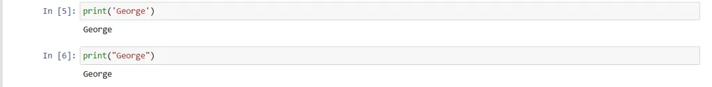 Basic data types in python print() function example 1