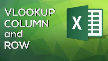 VLOOKUP COLUMN and ROW: Handle Large Data Tables Easily