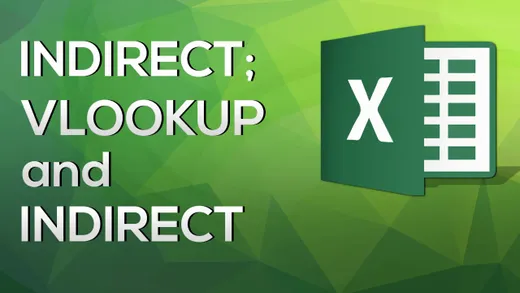 INDIRECT Excel Function: How to Apply and Combine with VLOOKUP
