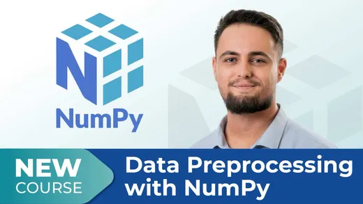 New Course! Data Preprocessing with NumPy