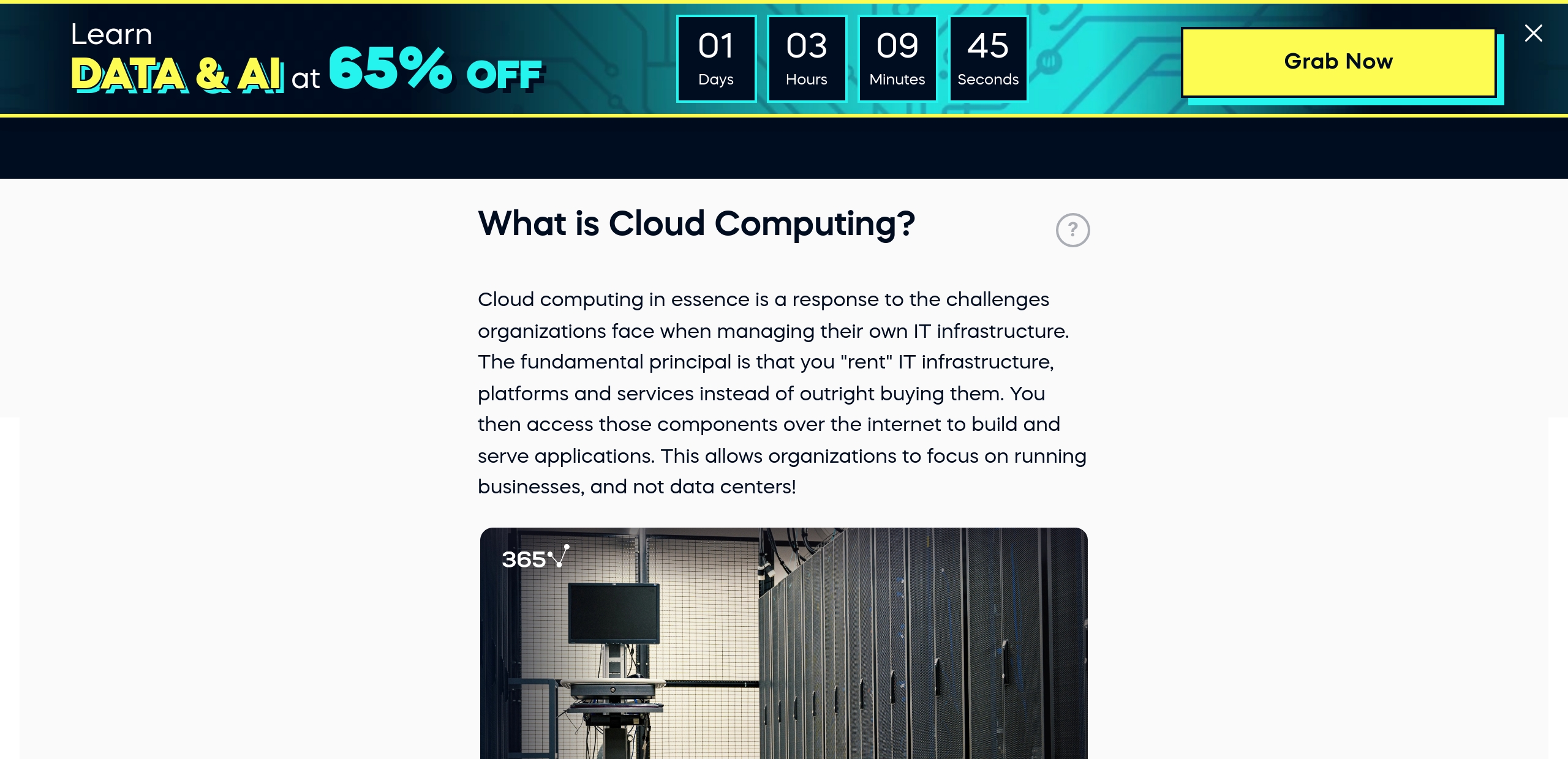 What is Cloud Computing?