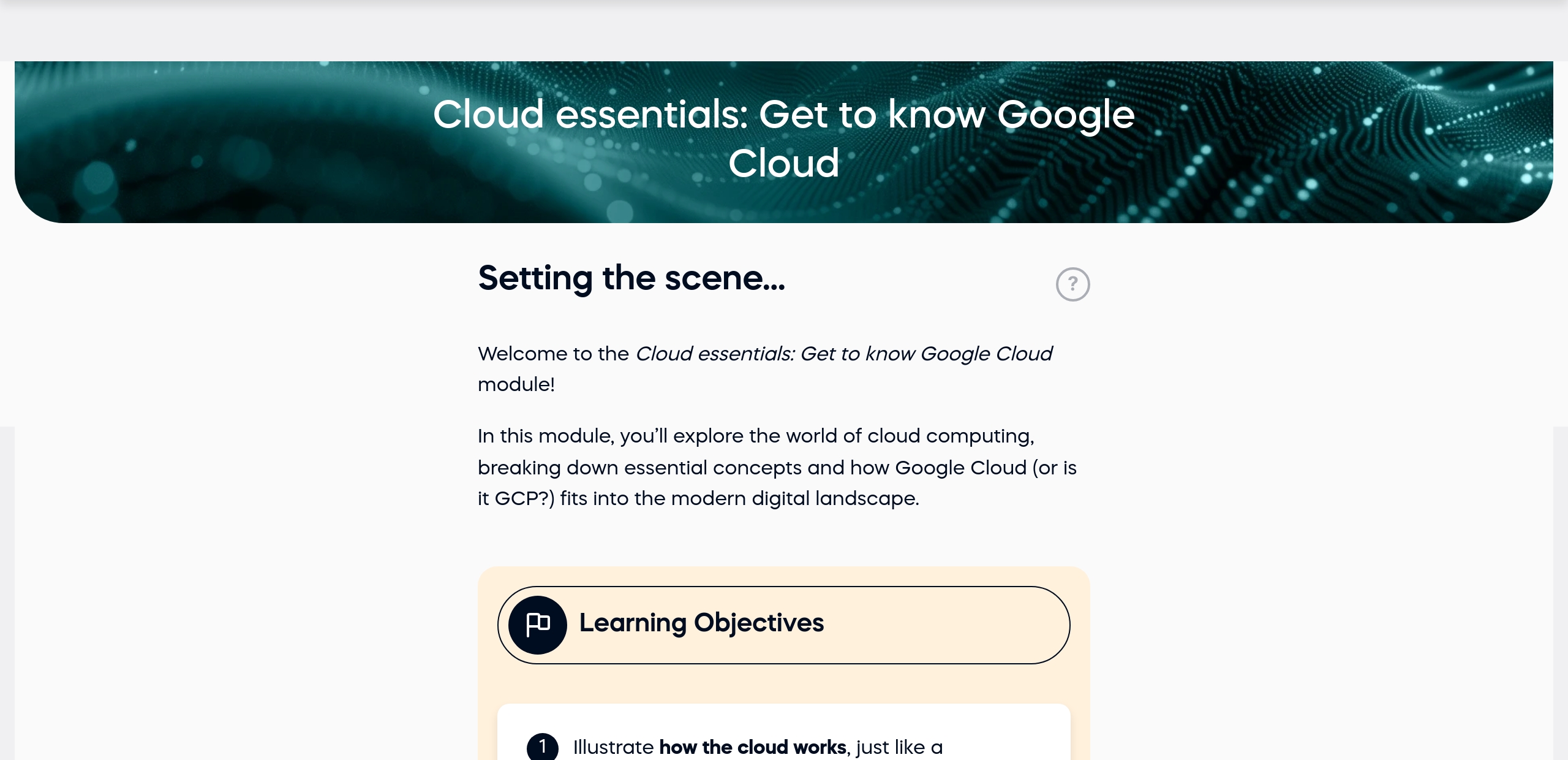 Setting the scene...🎥