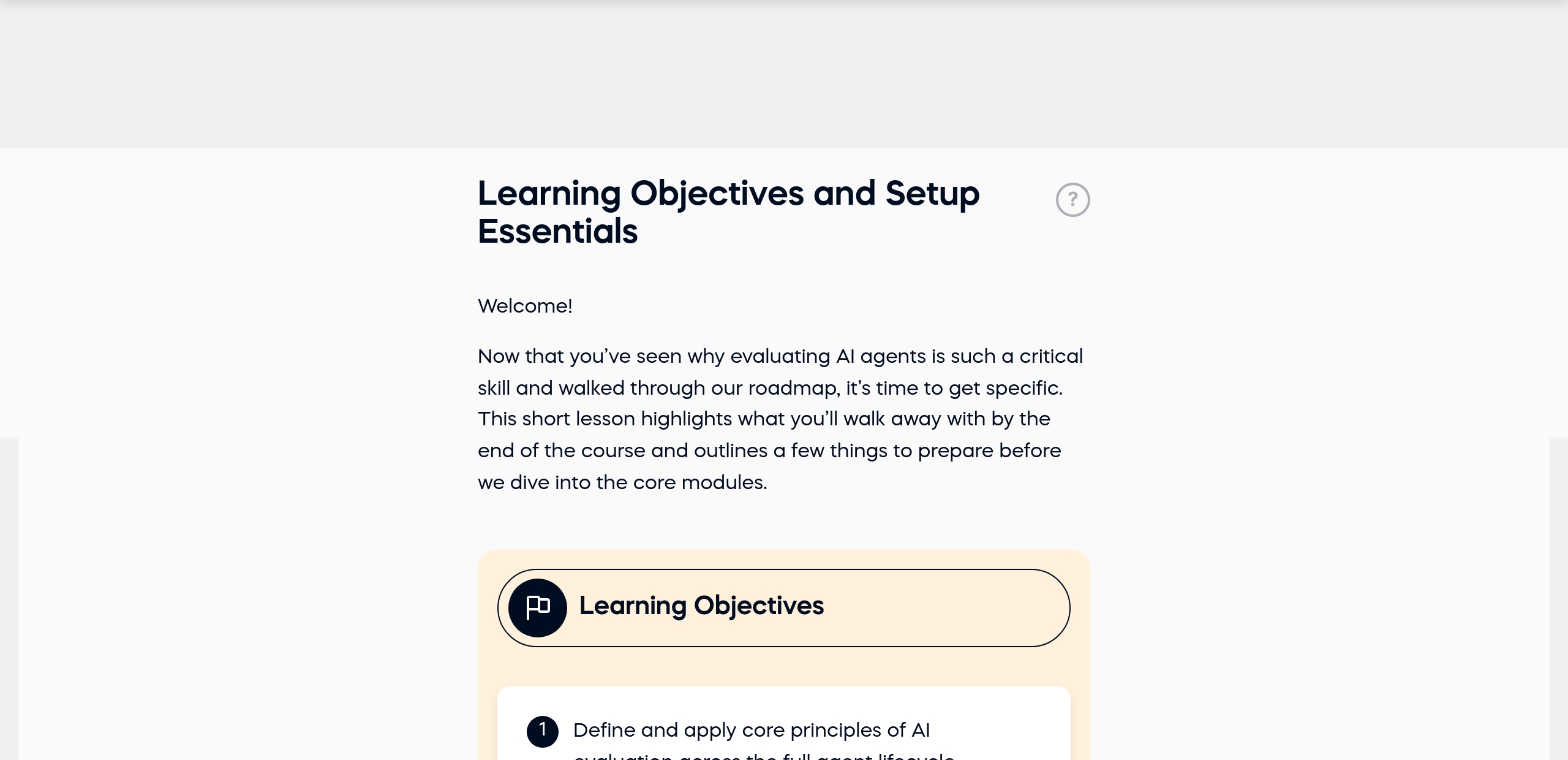 Learning Objectives and Setup Essentials