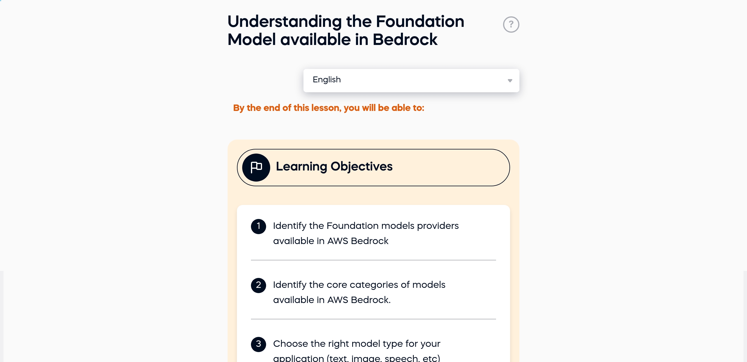 Understanding the Foundation Model available in Bedrock