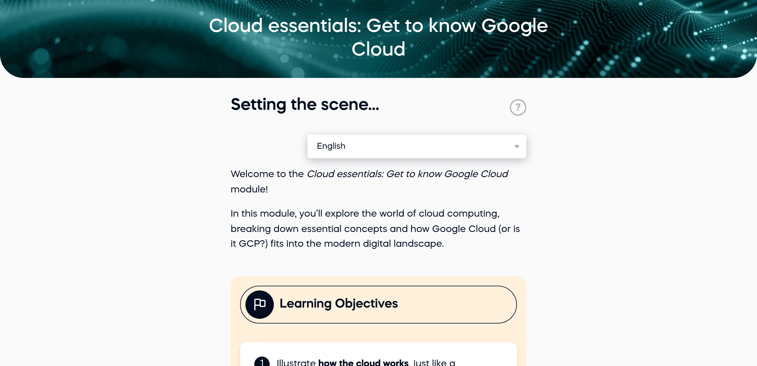 Setting the scene...🎥
