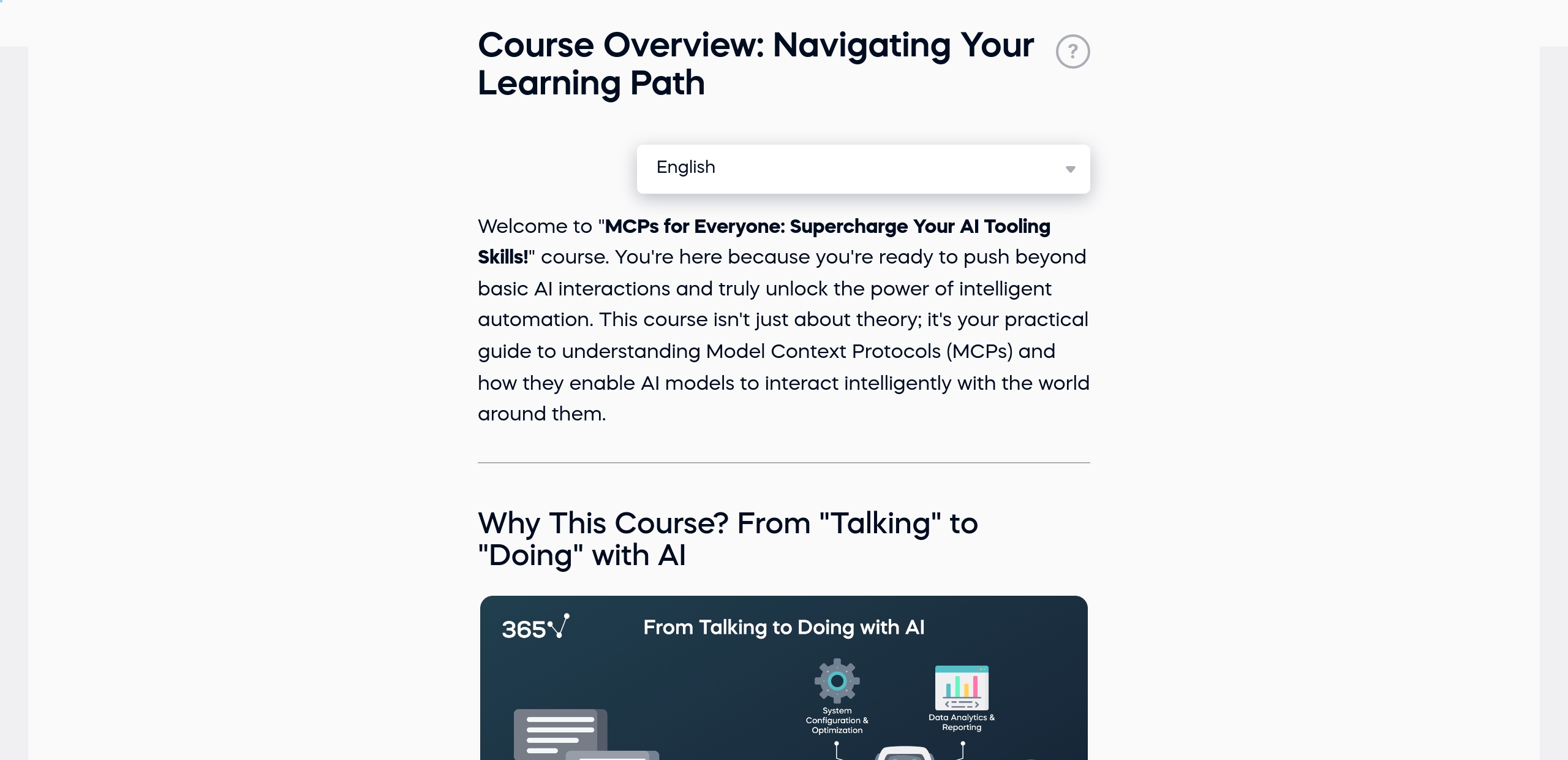 Course Overview: Navigating Your Learning Path