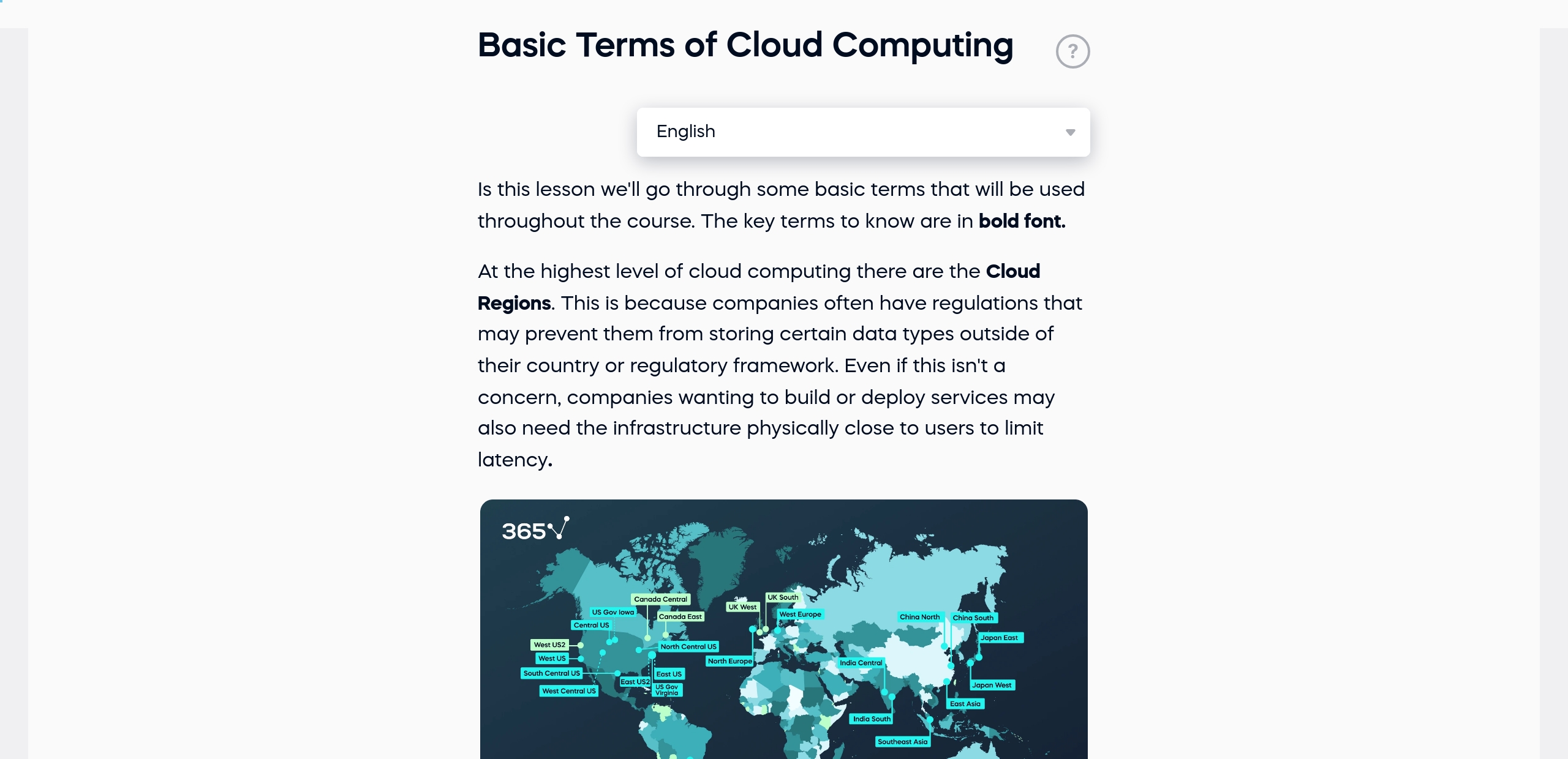 Basic Terms of Cloud Computing