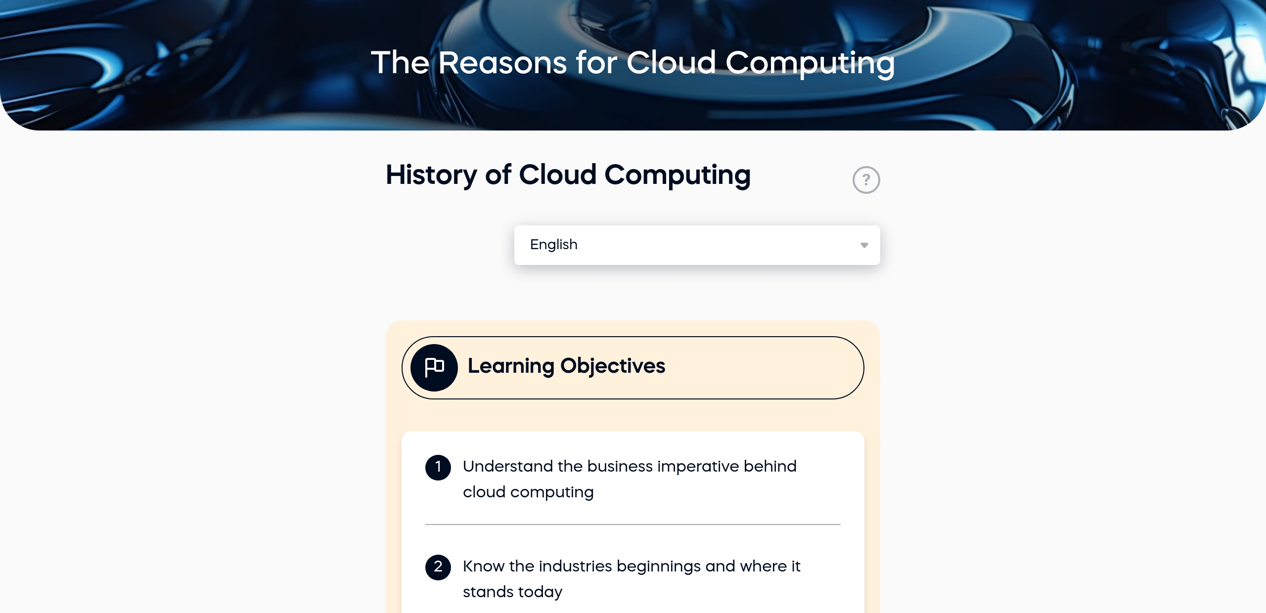 History of Cloud Computing