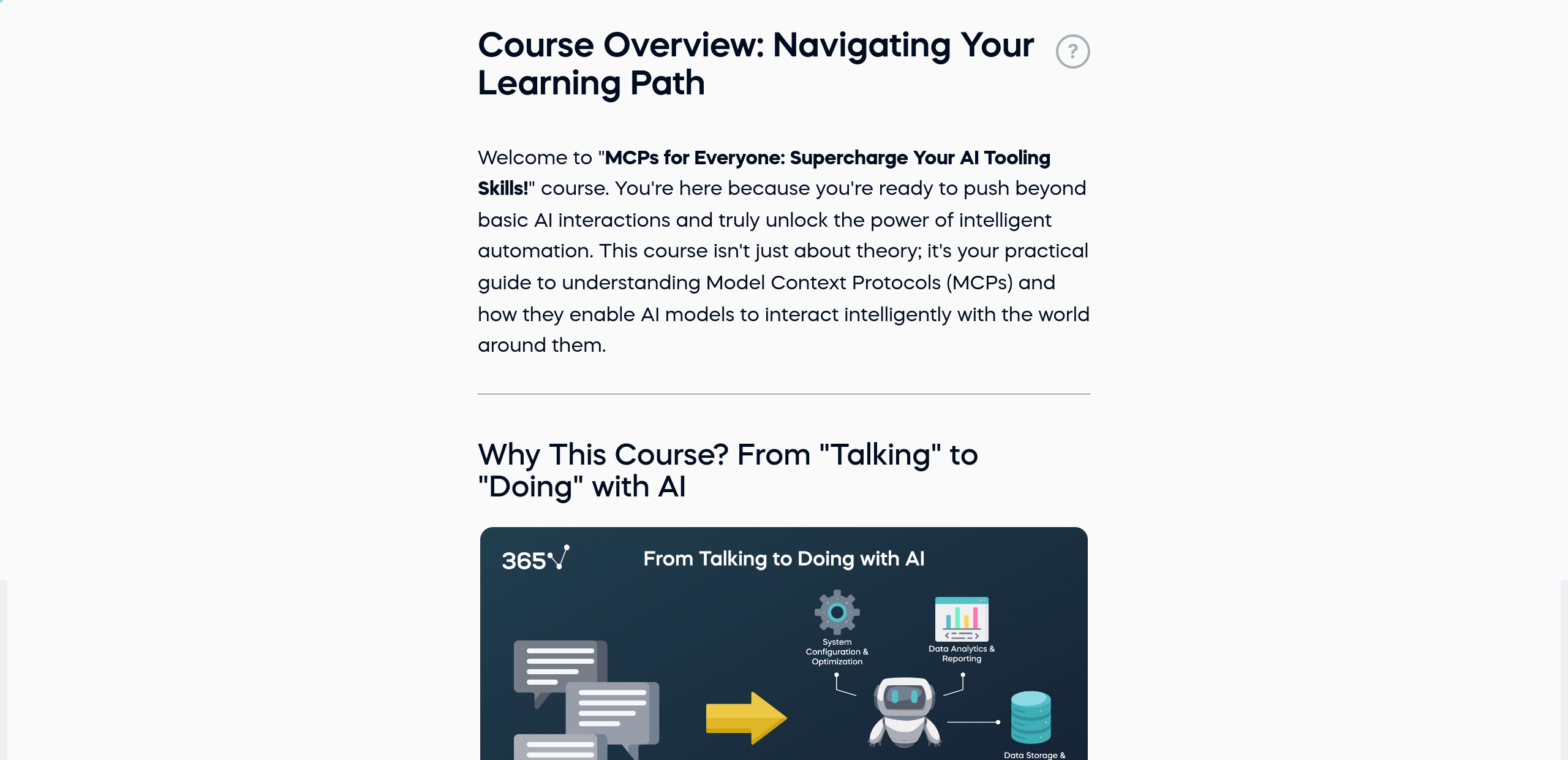 Course Overview: Navigating Your Learning Path