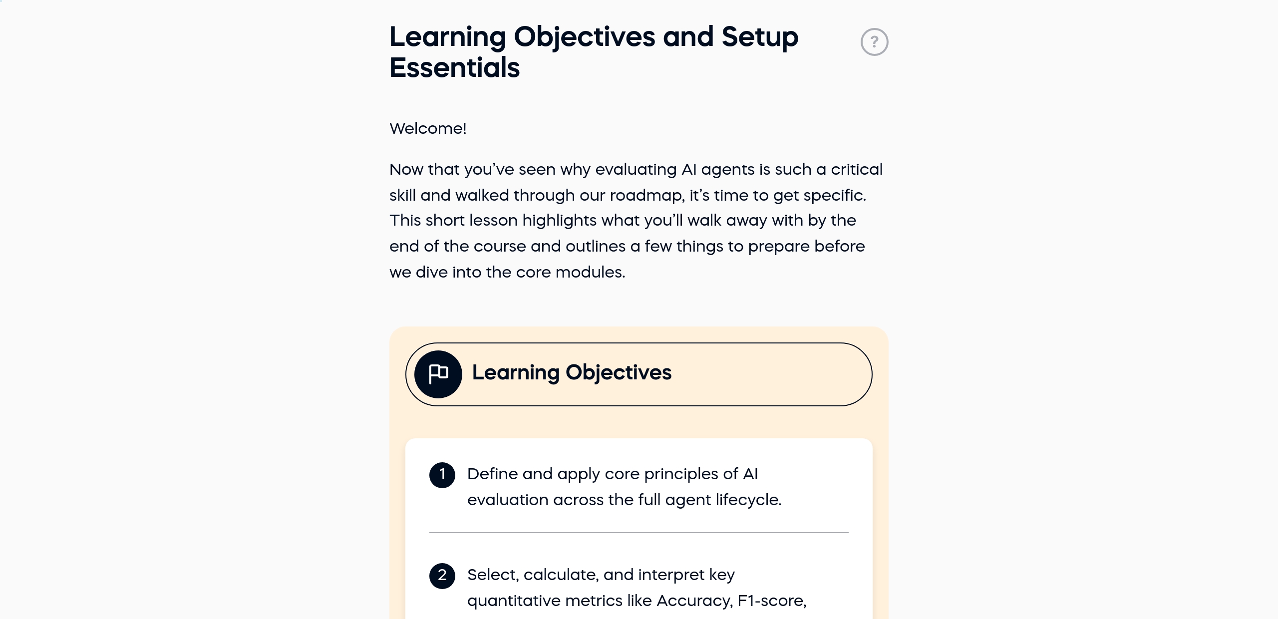 Learning Objectives and Setup Essentials