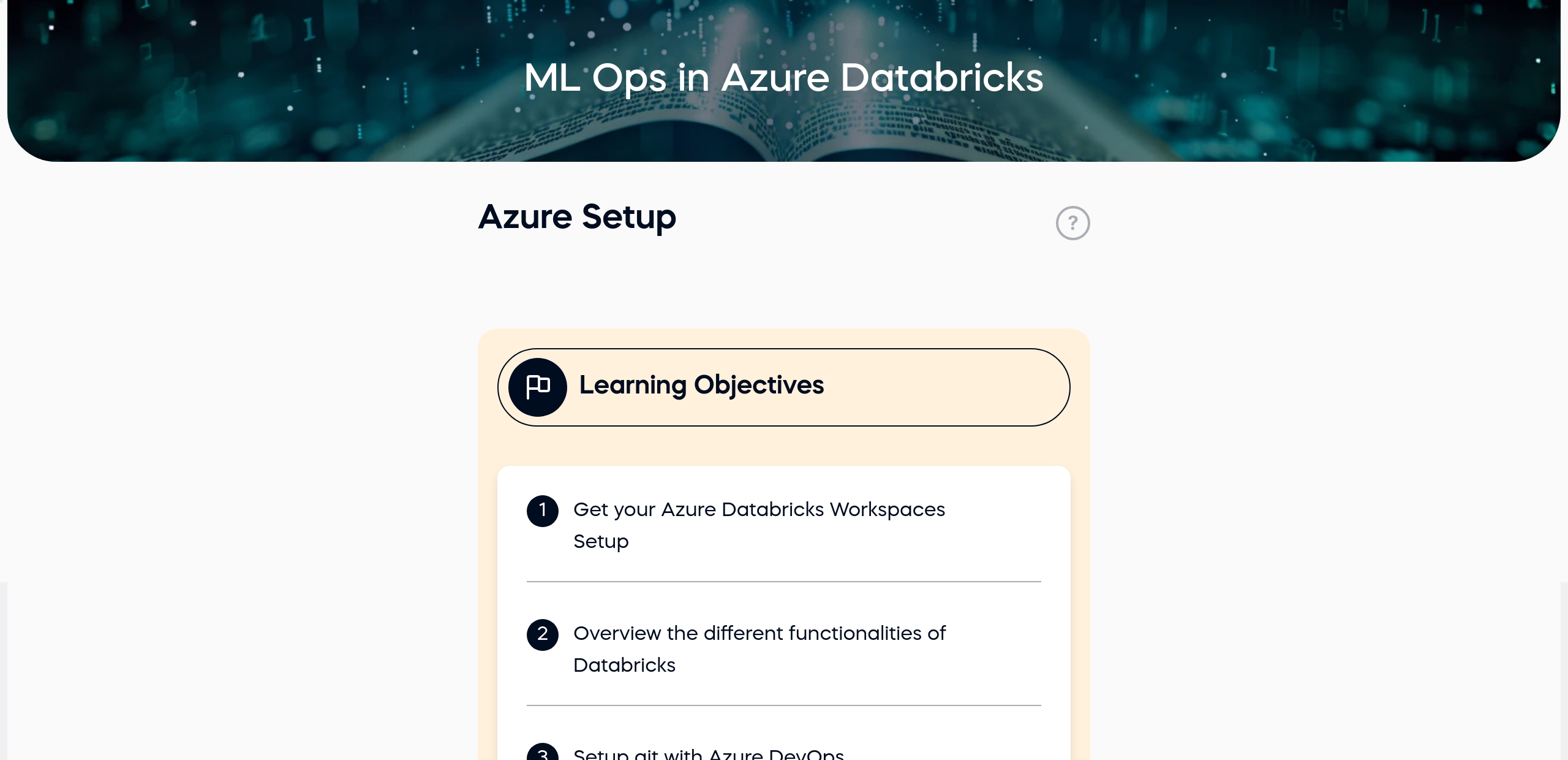Azure Setup