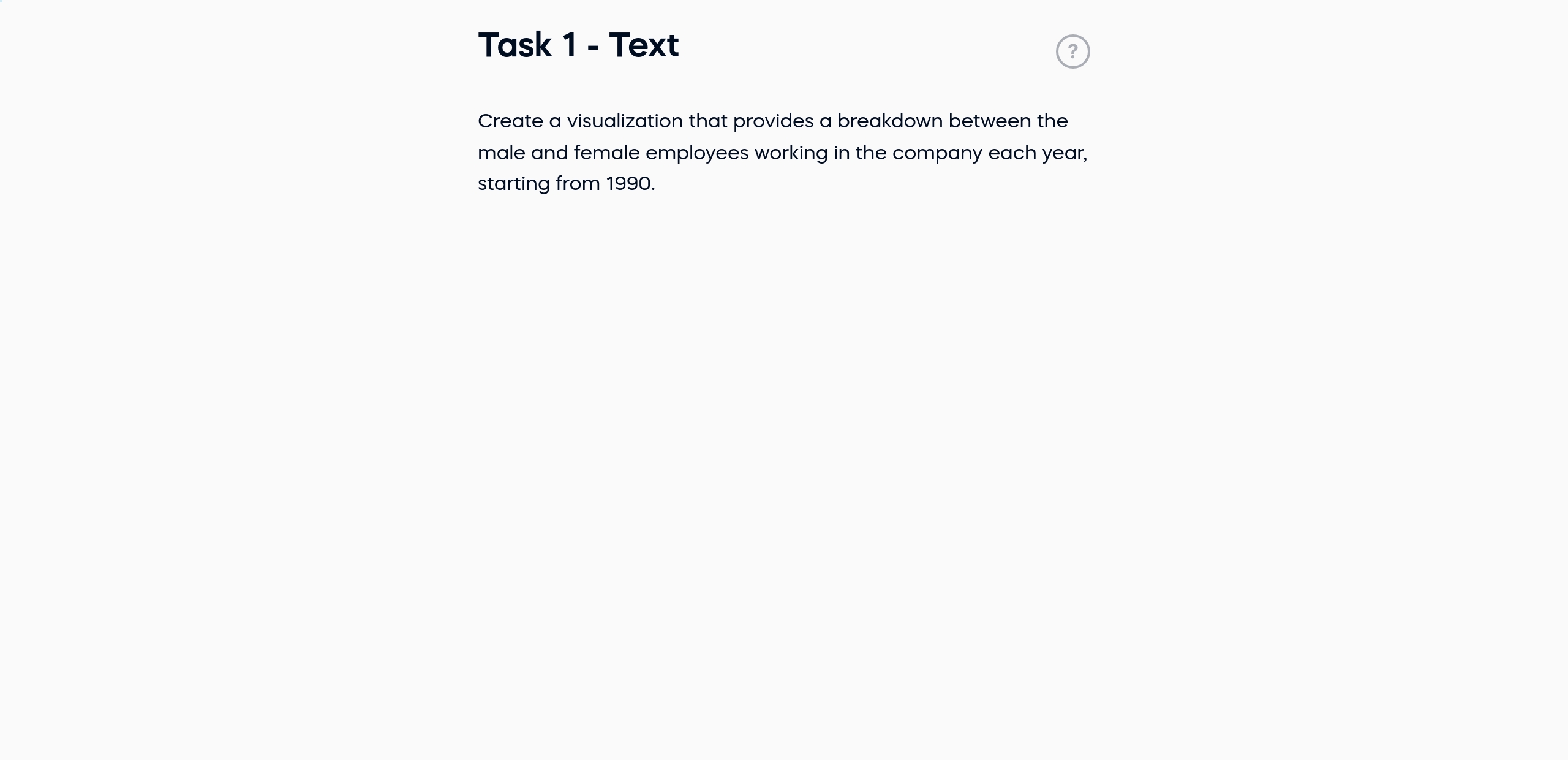 Task 1 - Text