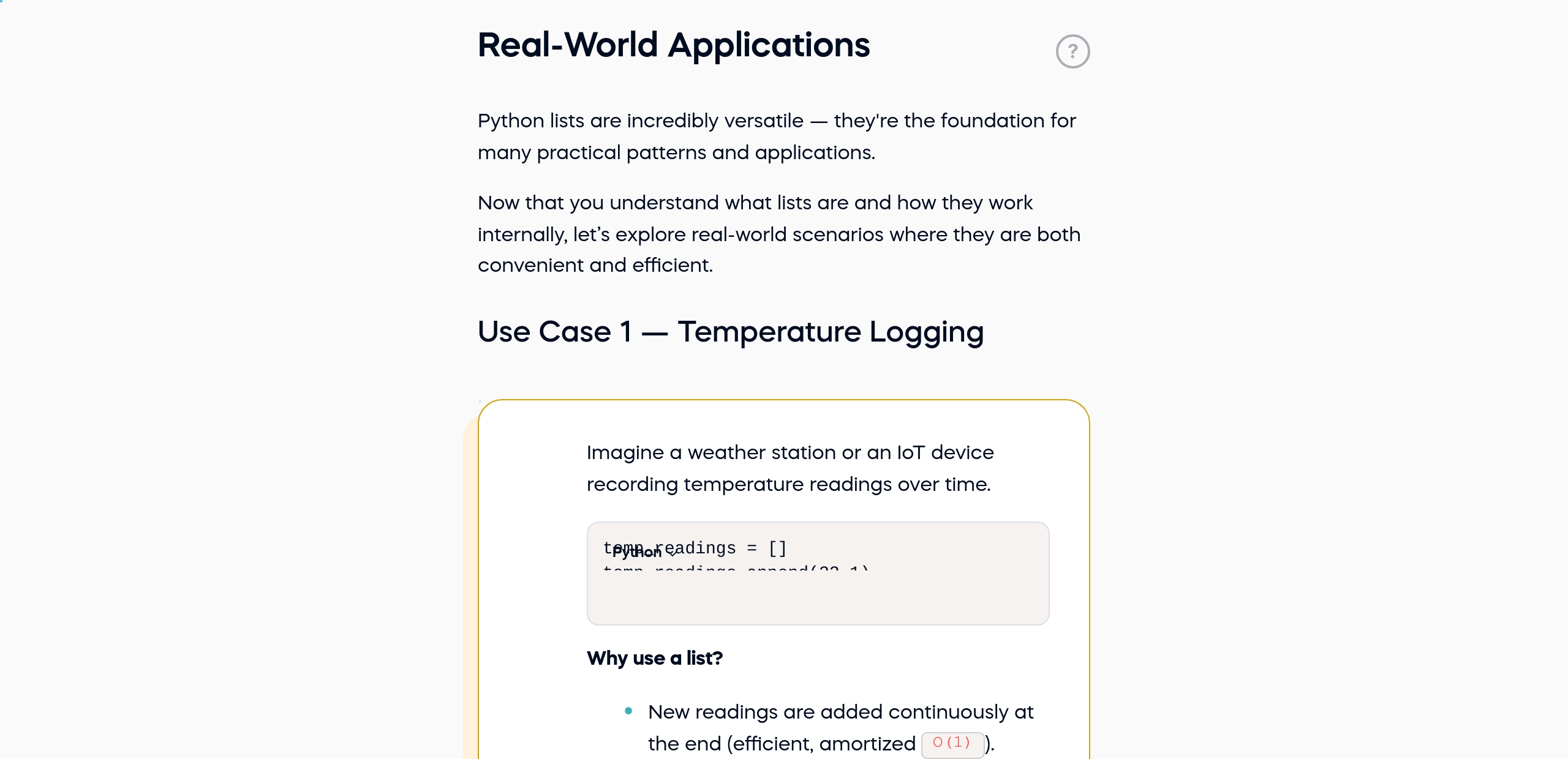 Real-World Applications