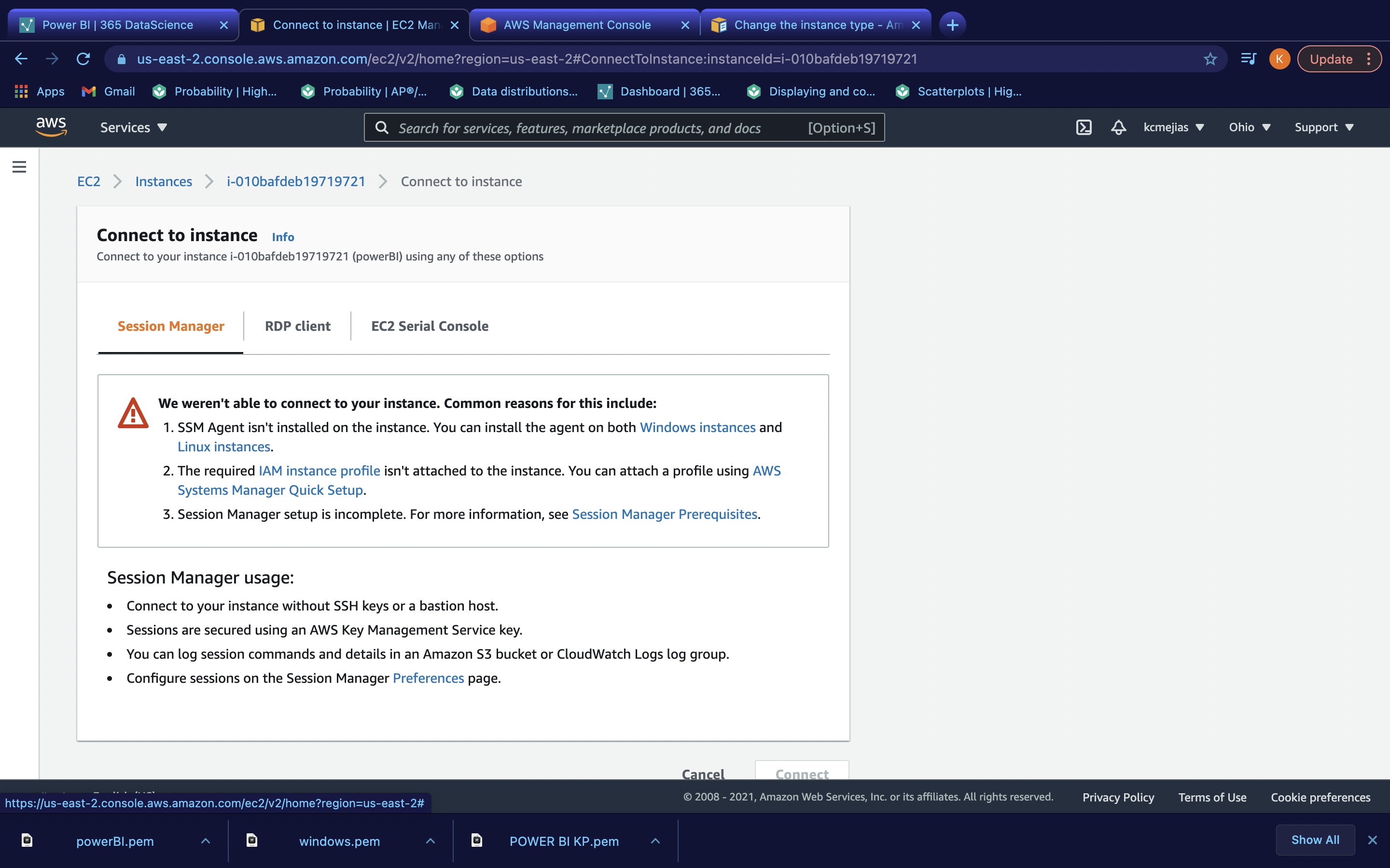 Instances Not Connecting To Virtual Machine Power Bi Power Bi Mac 7min Q A Hub 365 Data Science