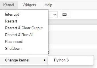 As you see, there is no other kernel apart from the base one. Please help me