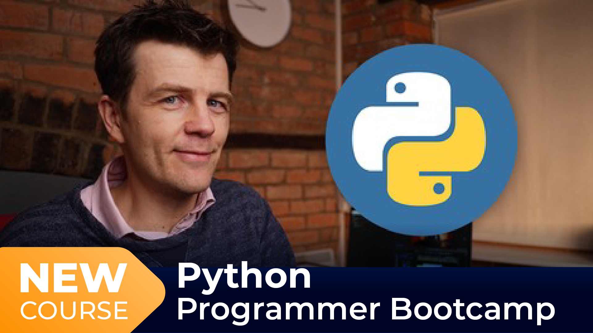 New Course! The Python Programmer Bootcamp With Giles McMullen-Klein ...