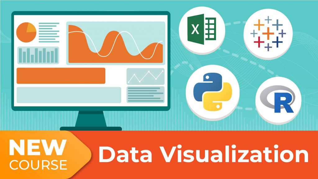 Data Visualization course with Python, R, Tableau, and Excel